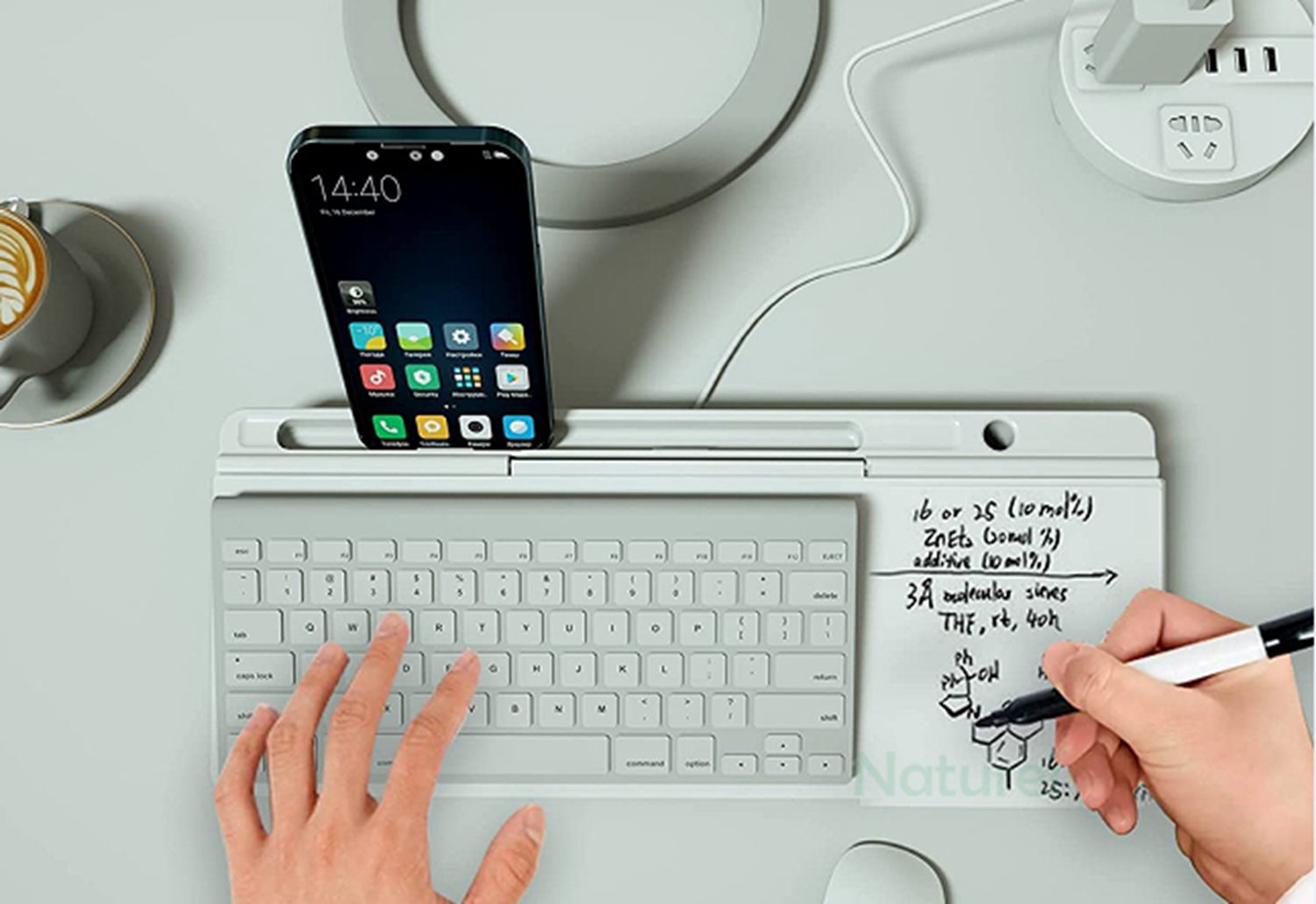 Dry Erase Desktop Whiteboard Naturei Supplies