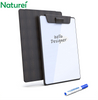 Portable Notepad Glass Board with PU Cover